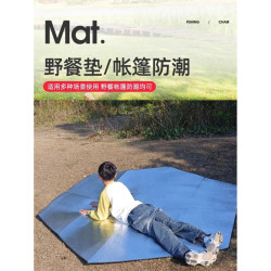六角帳篷防潮墊加厚戶外露營地墊雙面鋁膜六邊形防水隔涼野趙之孫