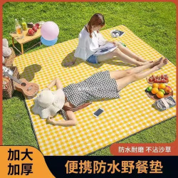 野餐墊防潮墊戶外野餐布露營防水坐墊防潮布帳篷折疊地墊可收納