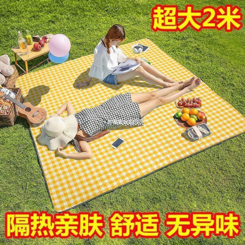 野餐墊防潮墊戶外野餐布露營防水坐墊防潮布帳篷折疊地墊可收納