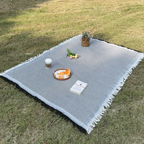 野餐墊法式文藝ins戶外露營通用加厚雙面野餐布桌布網紅拍照墊子