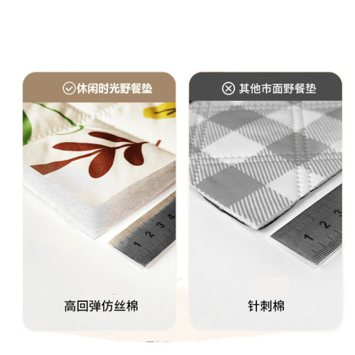 野外旅遊野餐墊防潮墊子特厚春遊草坪戶外露營帳篷野炊地墊ins風