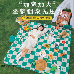 野餐墊防潮墊戶外野炊營沙灘帳篷地墊防水加厚野外露營墊子野餐布