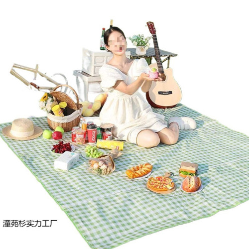 野餐墊防潮墊戶外野炊營沙灘帳篷地墊防水加厚野外露營墊子野餐布
