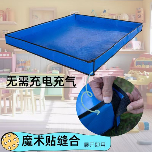 兒童玩具池積木收納爬行墊多功能折疊防水圍欄室內外通用遊戯沙池