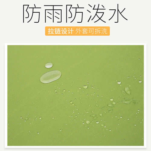 戶外防水坐墊加厚可攜式露營野炊坐墊涼亭石凳躺椅墊沙灘方形海綿墊