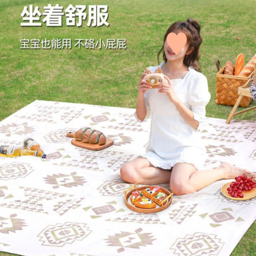 耐磨防紫外線地墊遮陽棚天幕野餐地墊戶外加厚可攜式超大防潮地蓆
