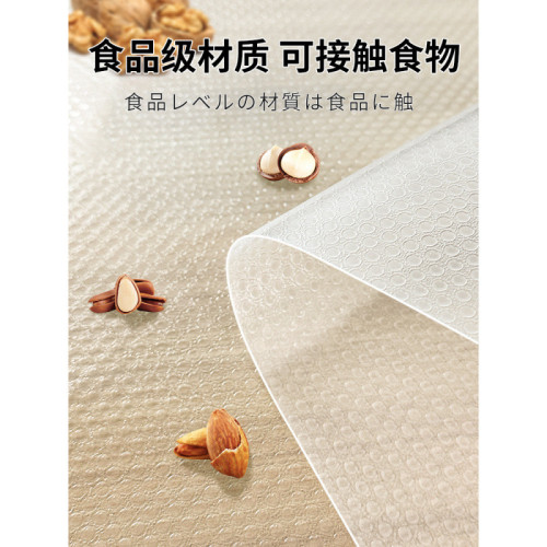 2024日本櫥櫃抽屜墊紙廚房櫃子防水衣櫃防潮貼紙家用鞋櫃墊子自粘