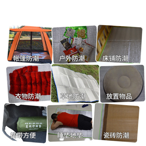 防潮墊戶外露營加厚帳篷用睡墊野餐隔潮地墊家用打地鋪床上墊明