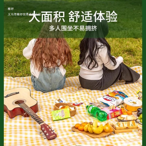野餐墊防潮墊加厚戶外野炊野營沙灘帳篷地墊春遊坐墊防水草坪墊子