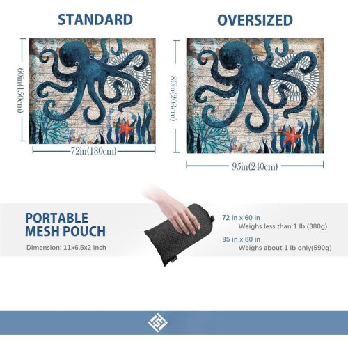 款Beach Blanket Sandproof 95 80 Sand Free Beach Mat with