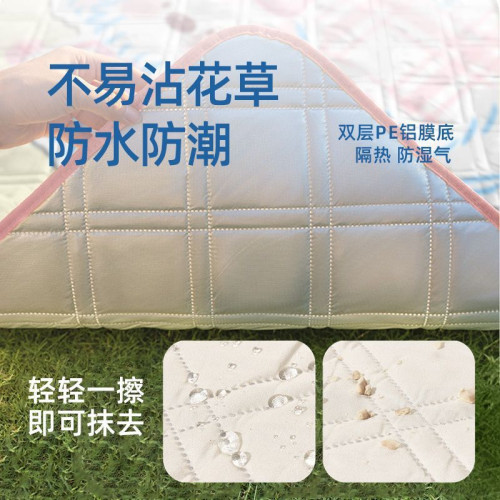加厚野餐超音波防潮墊地墊防水戶外草坪露營春遊帳篷坐墊可攜式野炊