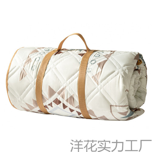 DM野餐墊加厚帶鋁模戶外露營帳篷折疊可攜式防水帳篷墊加厚防水