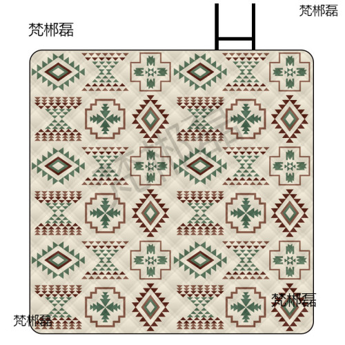 ✞3X4米加大加厚戶外防潮墊 戶外用品野營墊野餐墊子沙灘防水不沾