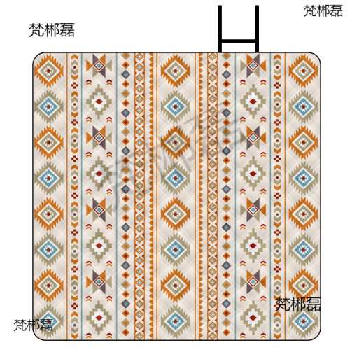 ✞3X4米加大加厚戶外防潮墊 戶外用品野營墊野餐墊子沙灘防水不沾
