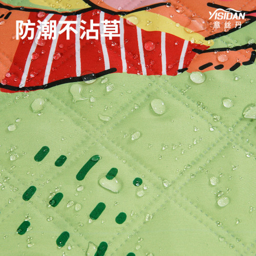 意絲丹野餐墊防潮墊戶外露營墊帳篷地墊沙灘墊子可攜式野炊