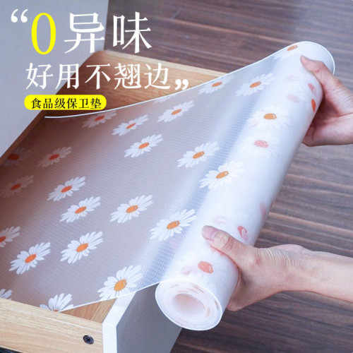 抽屜墊廚房櫃子防霉衣櫃鞋櫃紙鋪紙防潮墊防水防油貼紙防滑無膠