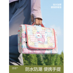 加厚露營帳篷內墊可攜式草坪沙灘防水墊子戶外地墊速營野餐墊防潮墊
