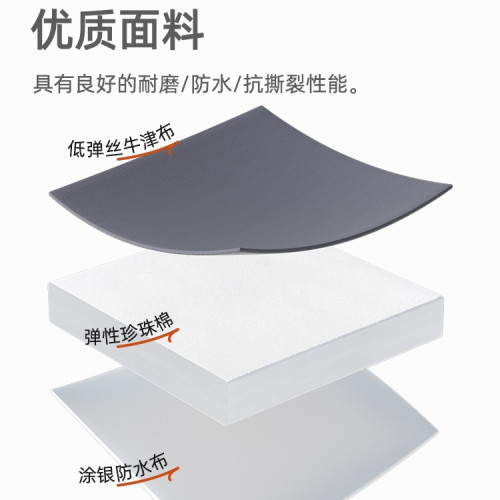 辦公室午休折疊墊子睡覺睡墊單人可攜式打地鋪戶外家用防潮午睡地墊