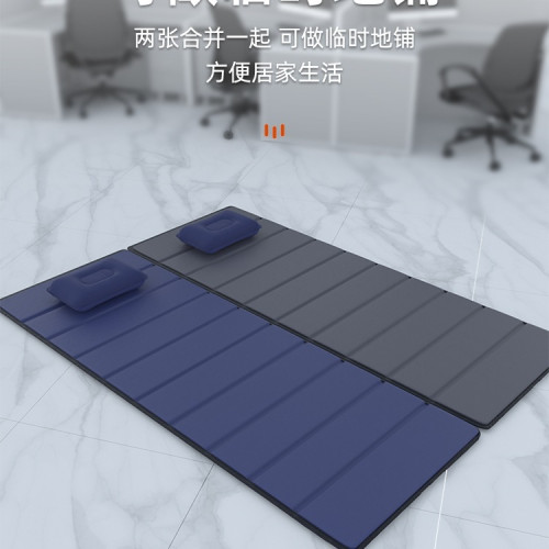 辦公室午休折疊墊子睡覺睡墊單人可攜式打地鋪戶外家用防潮午睡地墊