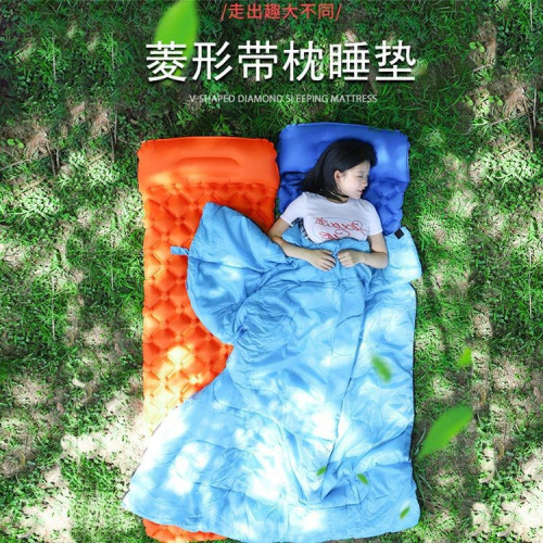 自動充氣床戶外露營帳篷睡墊加厚便捷式野餐駿則恒