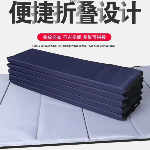 辦公室午休折疊墊子睡覺睡墊單人可攜式打地鋪戶外家用午睡地墊
