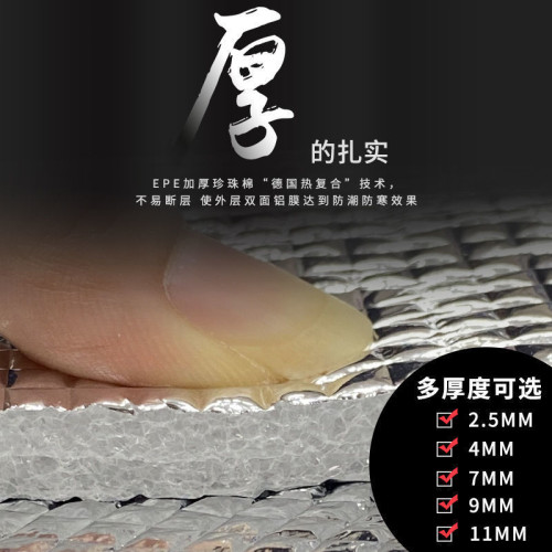 防潮墊加厚戶外可攜式草地野餐家用帳篷鋁膜單人宿捨睡墊地墊墊