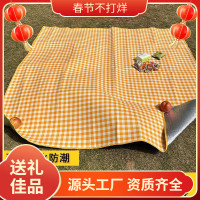 野餐墊戶外ins風可攜式野餐墊防潮墊防水加厚防沙野外地墊