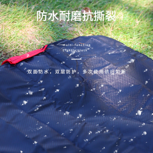 野餐墊超薄口袋防潮墊沙灘墊防水防沙超輕折疊可攜式地墊毯蓆子海邊