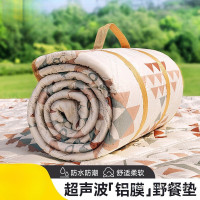 野餐墊防潮墊加厚戶外地墊露營帳篷內墊可攜式防水沙灘折疊野炊坐墊