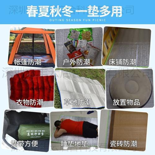 防潮墊戶外露營加厚野餐墊可攜式防水野炊墊子家用帳篷宿捨睡墊地墊