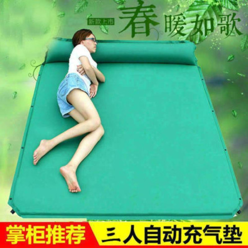 自充氣床墊沙漠自動充氣墊帳篷睡墊加厚雙人3-4人防潮墊充氣床