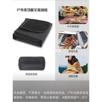 多功能野餐墊防水露營露營羊羔絨可攜式午睡毯毯加厚防潮墊戶外