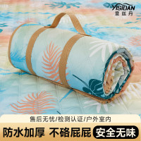 野餐墊防潮加厚防水可攜式折疊地墊公園露營沙灘墊兒童爬行墊
