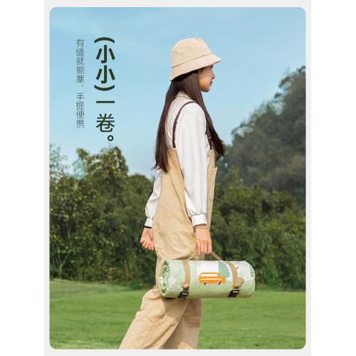 北山狼野餐墊戶外地墊防潮墊加厚露營帳篷地墊野餐布防水沙灘坐墊