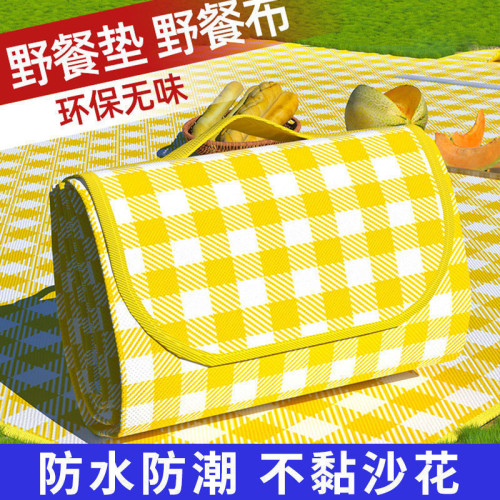 野餐墊防潮墊加厚戶外野炊野營沙灘帳篷地墊防水文創文化用品
