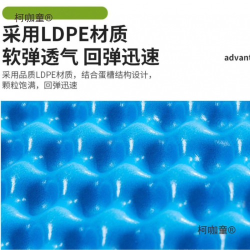 雙人蛋巢折疊防潮墊加寬加厚鋁膜戶外蛋巢可攜式睡墊露營帳麥太保