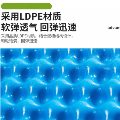 雙人蛋巢折疊防潮墊加寬加厚鋁膜戶外蛋巢可攜式睡墊露營帳篷墊無