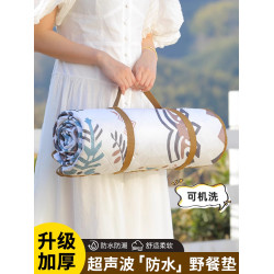 民族風野餐墊墊加厚可攜式戶外露營野營沙灘野炊墊帳篷地墊