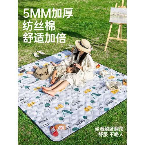 野餐墊防潮墊加厚戶外防水露營帳篷內墊沙灘墊可攜式野炊地墊翅棠無