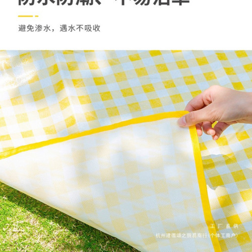 野餐墊防潮墊加厚戶外露營野餐裝備防水可攜式春遊郊遊可折疊野餐布
