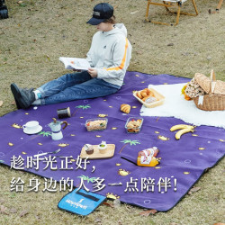 何大屋（Hodtown）休閒地墊野餐墊可清洗戶外春遊可攜式通用野餐墊