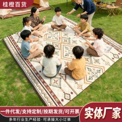 野餐墊可攜式戶外露營野營沙灘草地野炊墊子帳篷地墊郊遊卡通地墊