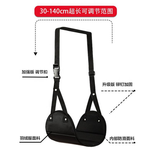 旅行歇腳墊長途飛機必備品汽車坐高鐵睡覺神器放腳吊床辦公桌腳踏