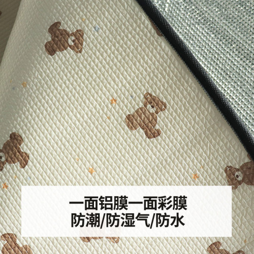 戶外加厚防潮墊野餐雙面鋁箔墊露營防水地墊睡墊鋁膜墊野營帳篷墊