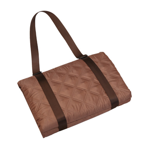 加厚野餐墊防潮墊地墊可機洗復古可攜式露營帳篷棕色防水戶外無