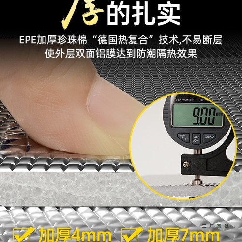 防潮墊加厚戶外野餐墊露營帳篷防水睡墊家用宿捨打地鋪可攜式地墊子