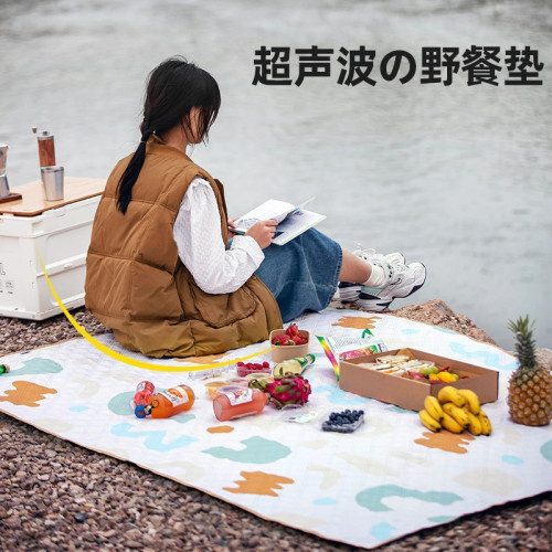 原始人野餐墊防潮墊加厚戶外露營地墊可攜式防式水野炊草坪春遊墊子