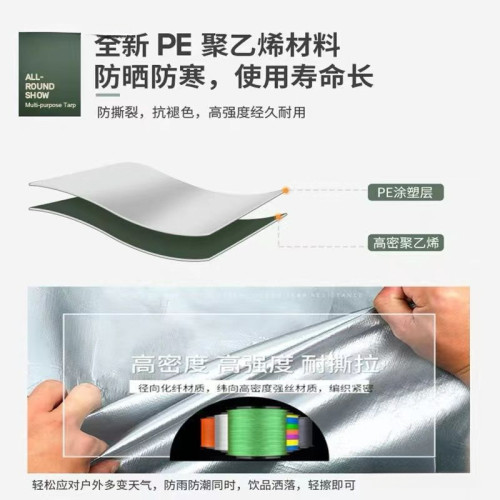速發戶外地布帳篷地蓆露營地墊加厚防潮墊耐磨防潮加品質保障