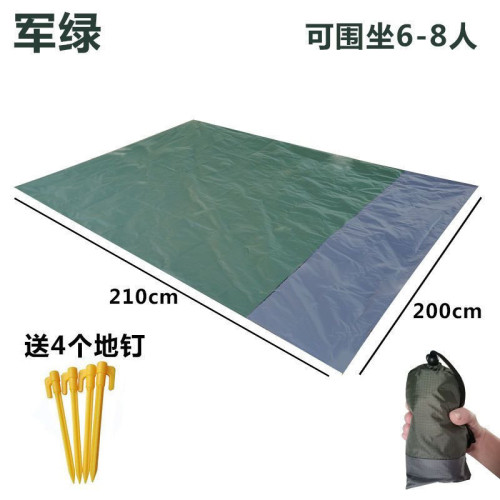 沙灘墊戶外地墊可攜式超薄防潮墊超輕薄野餐薄款可機洗露營地