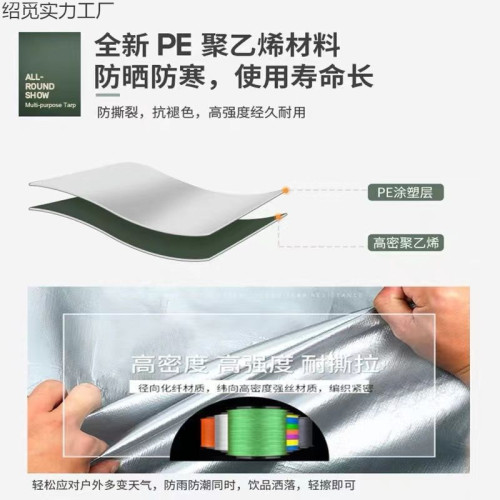 戶外地布帳篷地蓆露營地墊加厚防潮墊耐磨防潮加厚休閒野餐墊擺攤